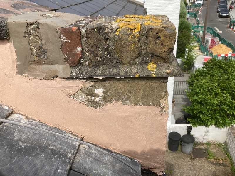 Roof repairs - after
